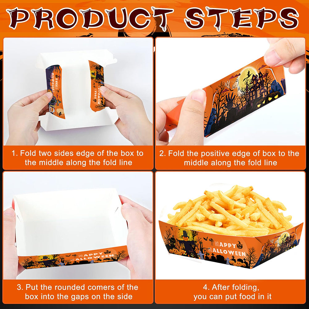 72 Pcs Halloween Party Supplies