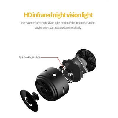 A9 Mini Camera 1080P Smart Home Security Magnetic Camcorder Surveillance Night Micro Motion Detection DVR Remote View
